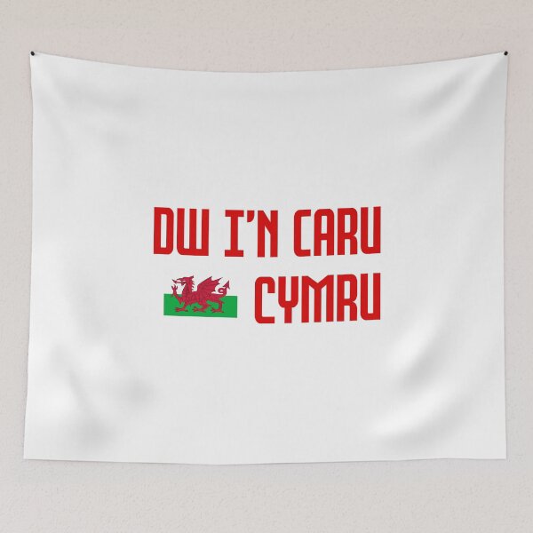 Item preview, Dw I'n Caru Cymru designed and sold by The Cosmic Turtle.