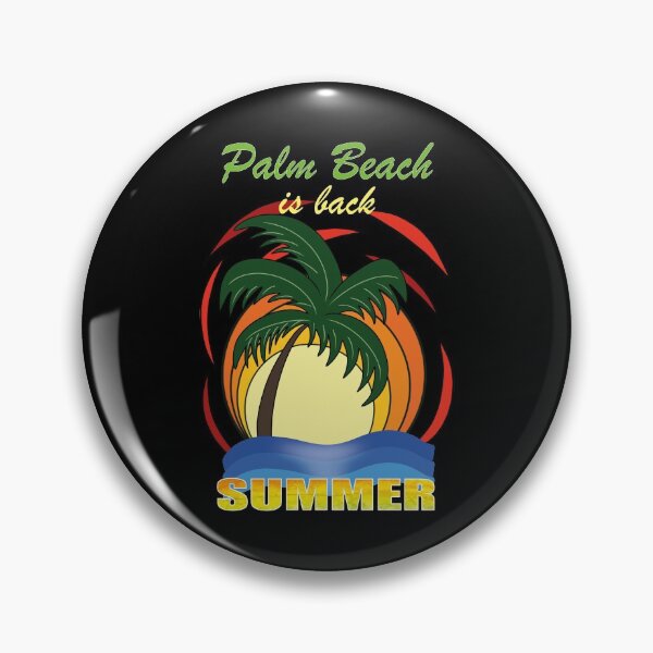 Item preview, Palm Beach is Back Summer designed and sold by orangeblue21.