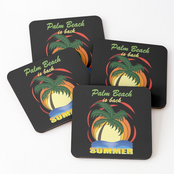 Item preview, Palm Beach is Back Summer designed and sold by orangeblue21.