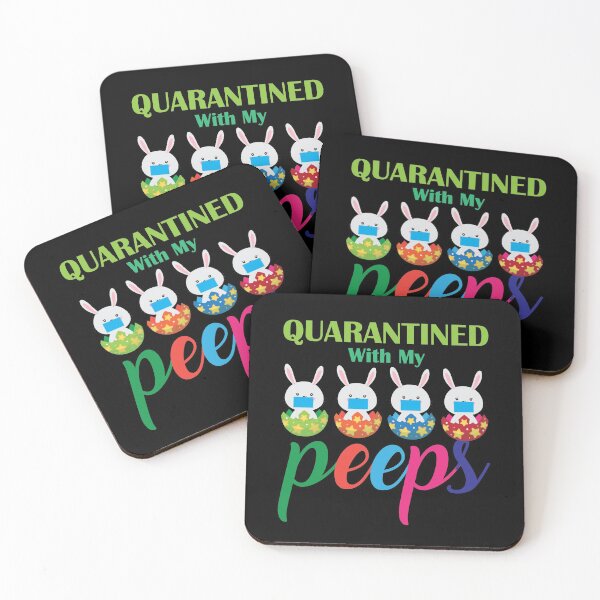 Item preview, Quarantined With My Peeps T-Shirt designed and sold by Christienne.