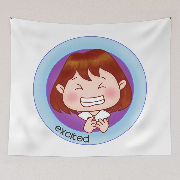 Item preview, how are you feeling today: excited designed and sold by chrisbats.