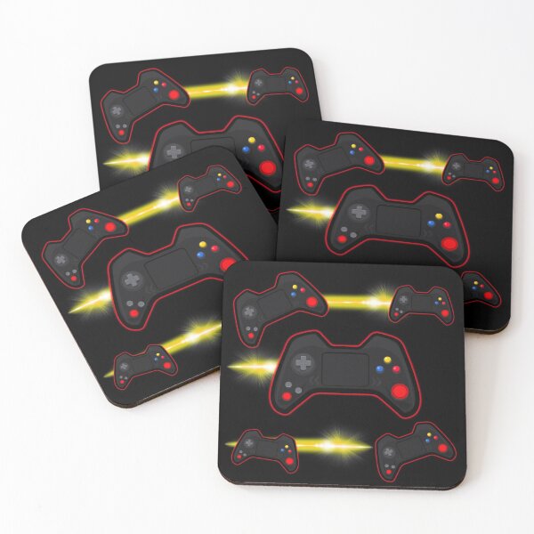 Item preview, Red Video Game Controller designed and sold by FiveDucklings.