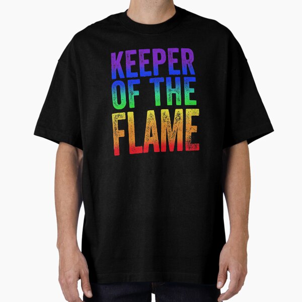 Item preview, Graphique de la fierté gaie du gardien de la flamme designed and sold by conceptcreature.