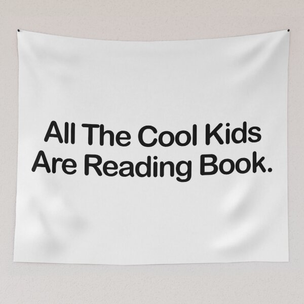 Item preview, All The Cool Kids Are Reading designed and sold by askarne.