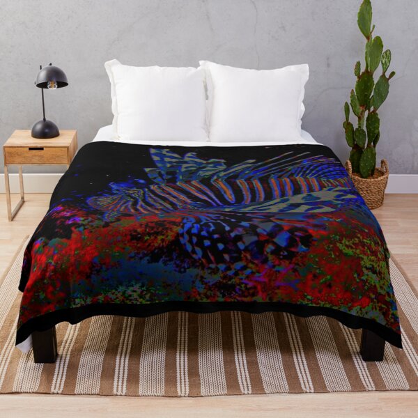 Item preview, neon tropical lionfish 1 DIGITAL TRENDs designed and sold by THE AMERICAN TEEVANGELIST.