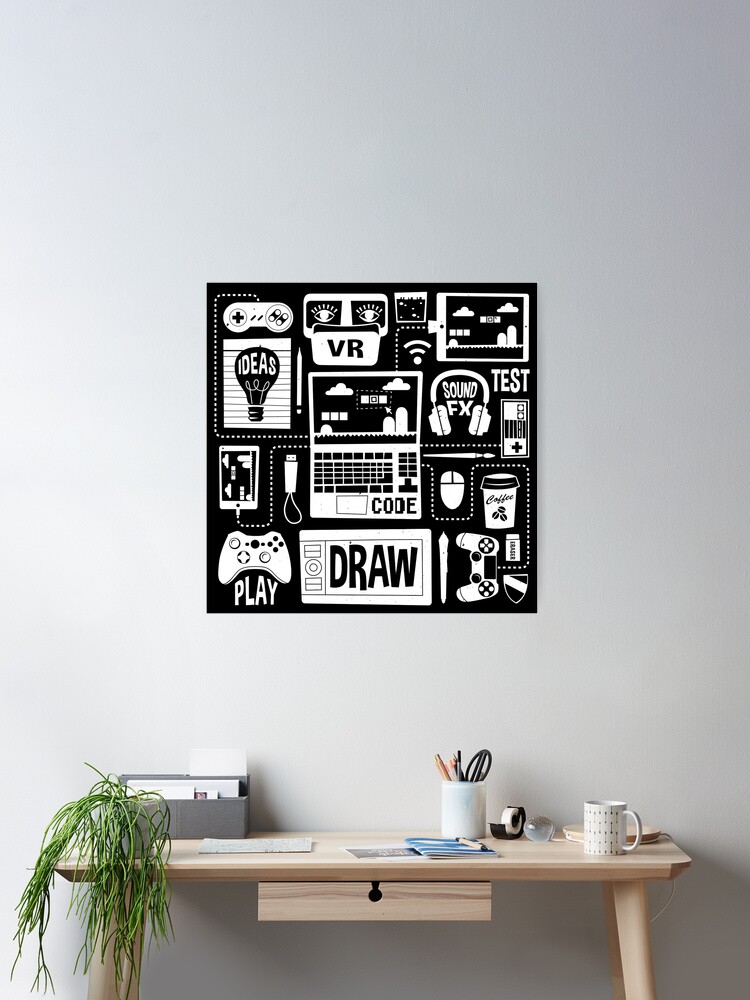 Thumbnail 1 von 3, Poster, Es ist eine Game Dev World designt und verkauft von douglashand.