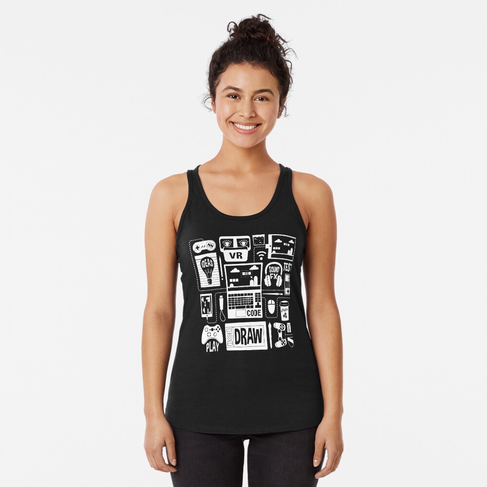 Artikel-Vorschau von Racerback Tank Top, designt und verkauft von douglashand.