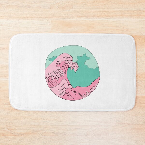 Item preview, Pink Wave designed and sold by sprigstudio.
