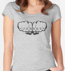 Jersey! Women's Fitted Scoop T-Shirt