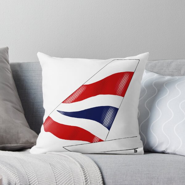 Item preview, British Aircraft Union Flag Tale Livery Illustration designed and sold by GirlWander12.
