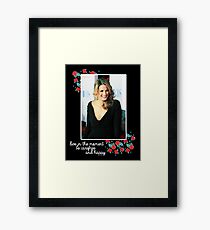Stana Katic Framed Print
