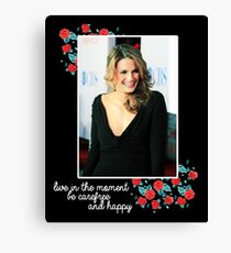 Stana Katic Canvas Print