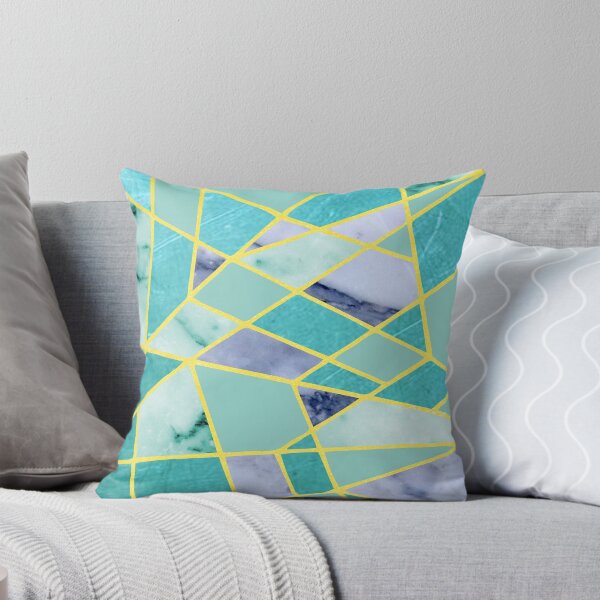 Item preview, Abstract #439 Green, Gold & Blue designed and sold by Rockett Graphics.