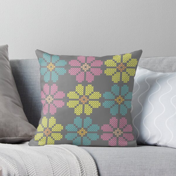 Item preview, Spring Color Flower Pattern designed and sold by StitchyWitchy.