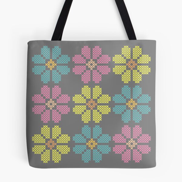 Item preview, Spring Color Flower Pattern designed and sold by StitchyWitchy.