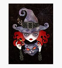 Maelba, the Red Witch Photographic Print