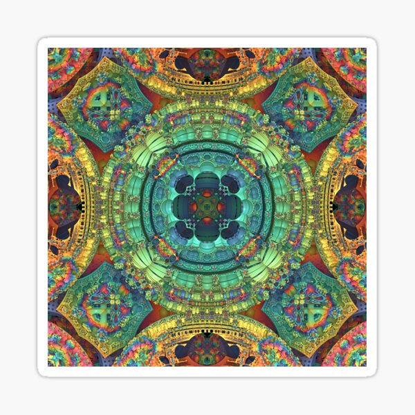 Color and Symmetry Sticker
