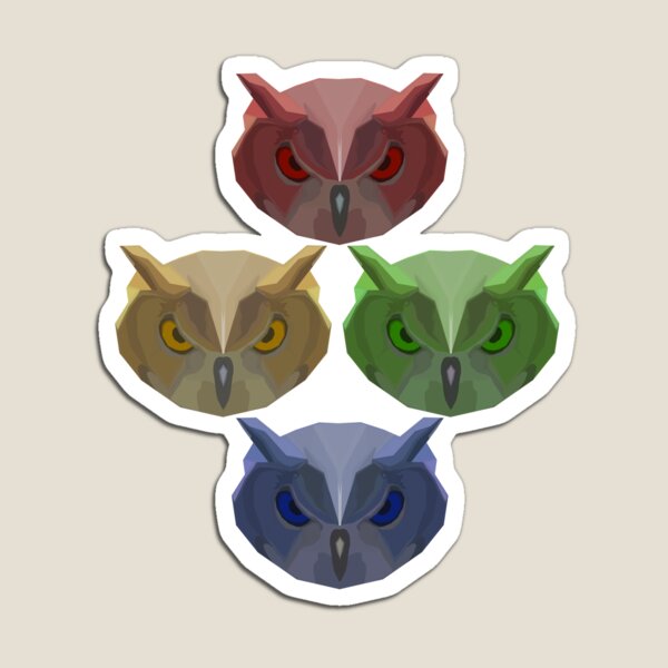 All of the Owls! Magnet