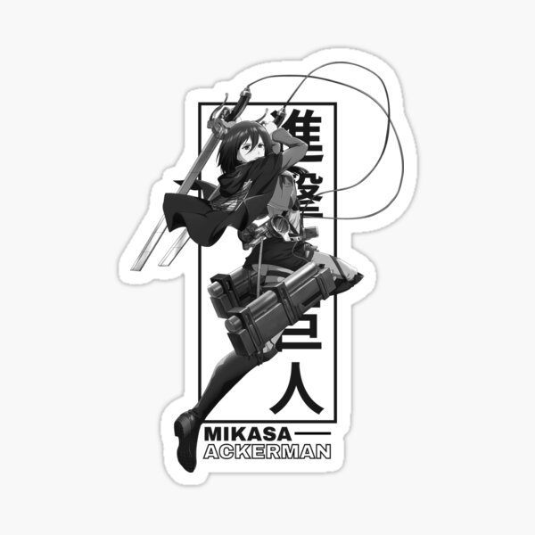 Mikasa - SNK Sticker