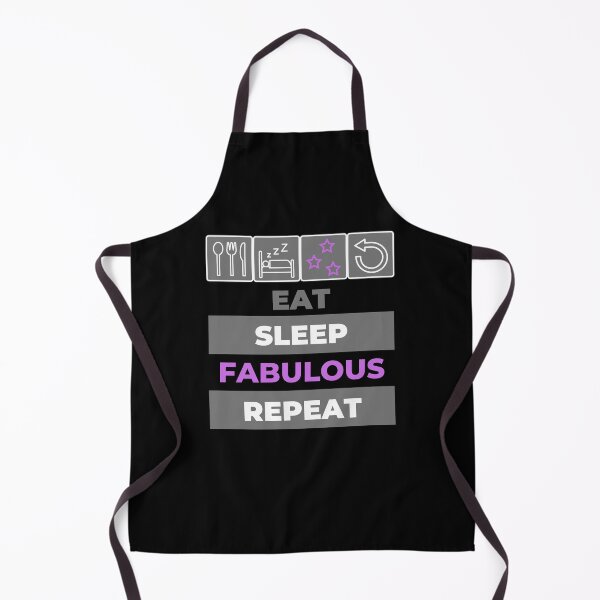 Item preview, Eat Sleep Fabulous Repeat designed and sold by NavyOx.