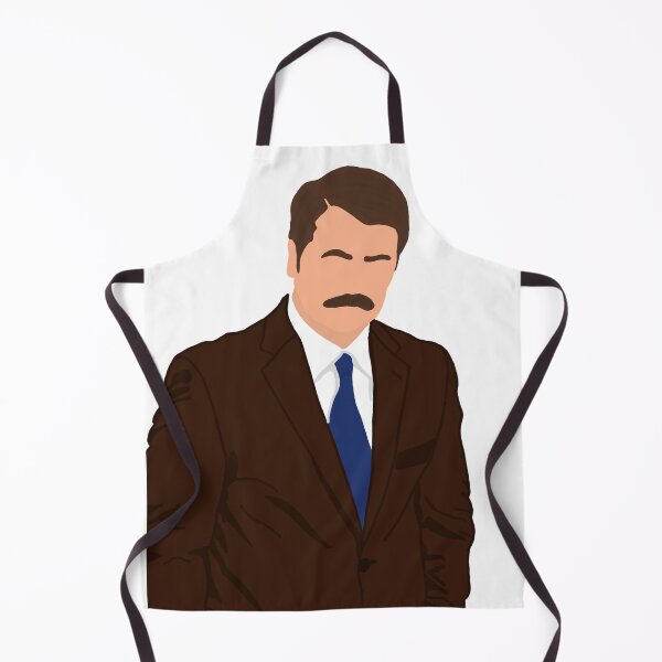 Item preview, Ron Swanson - Parks and Recreation Headshot graphic  designed and sold by GirlWander12.