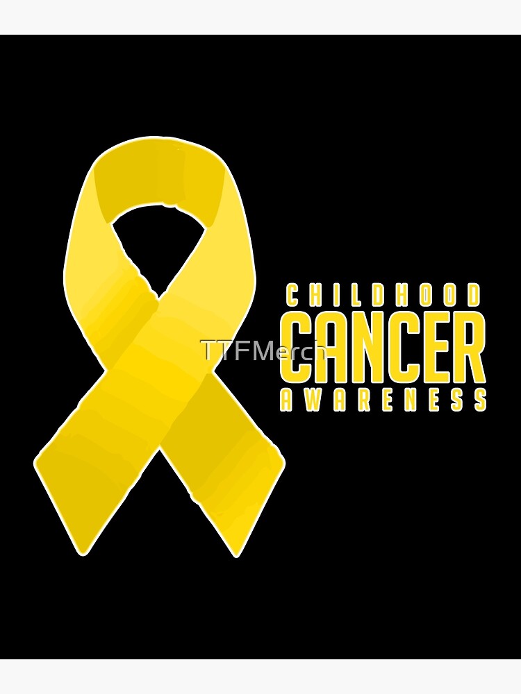 Yellow Ribbon Childhood Cancer Awareness Advocacy Gift | Greeting Card