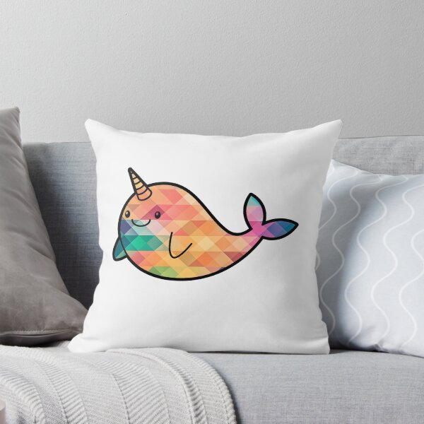 Item preview, Cute Kids Rainbow Narwhal Geometric Diamonds designed and sold by Matt Ballinger.
