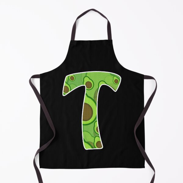 Item preview, Avocado Pattern Monogram - Letter T designed and sold by dylanxh.