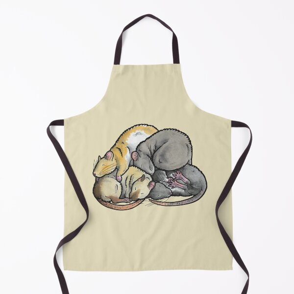 Item preview, Sleeping Pile of Pet Rats designed and sold by animalartbyjess.