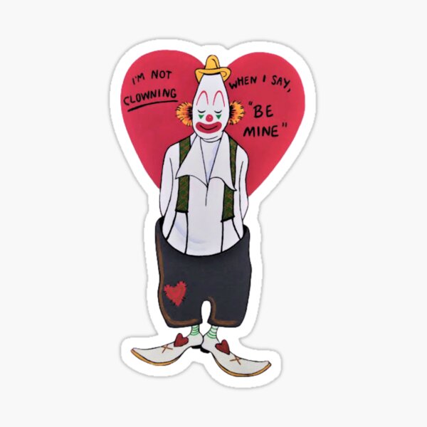 Item preview, Vintage Clown Valentine designed and sold by gizmo60445.