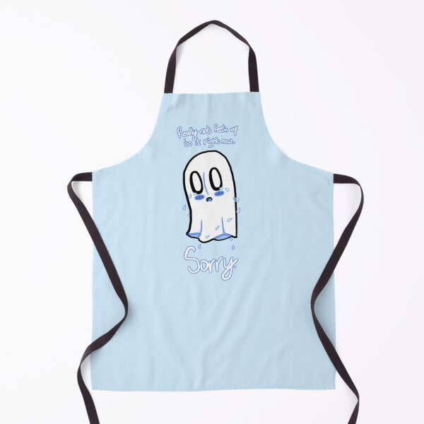 Item preview, Napstablook “Really not feelin up to it right now... Sorry.” designed and sold by Velvet-Vincent.