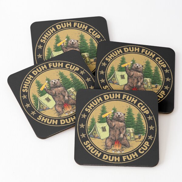 Item preview, Bear beer camping Shuh duh fuh designed and sold by BugattiDivo58.