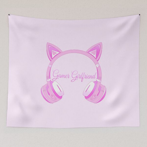 Item preview,  Gamer Girlfriend Cat Eared Headset  designed and sold by GirlClanCo.