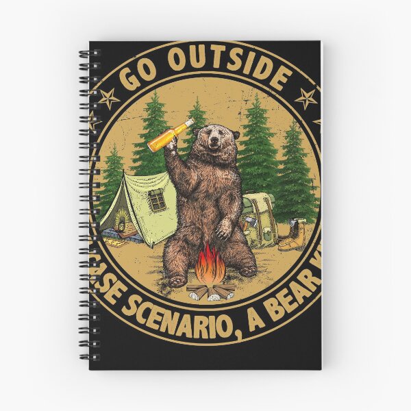 Item preview, Go Outside Worst Case Scenario A Bear Kill You Bear Beer designed and sold by BugattiDivo58.