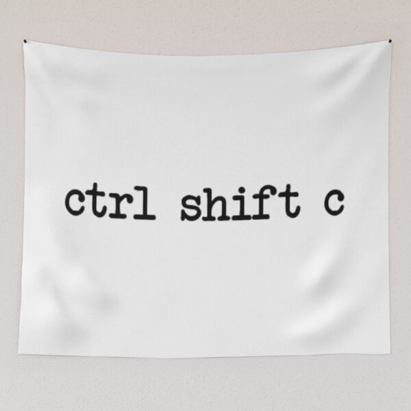 Item preview, ctrl shift c designed and sold by Nicole Bagniefski.