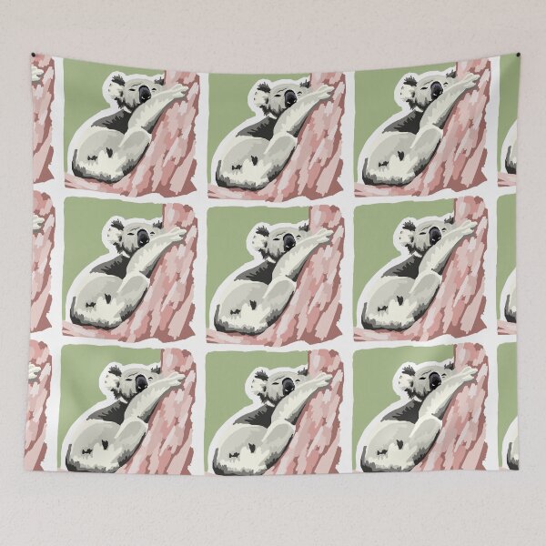Item preview, Tree hugger koala designed and sold by shopsunwashed.