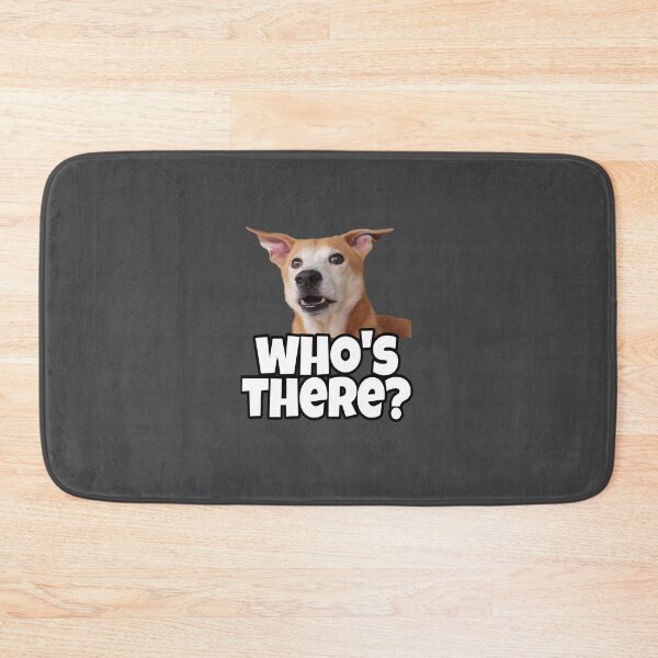 Item preview, Dog: who's there? designed and sold by WORDtoARTwork.