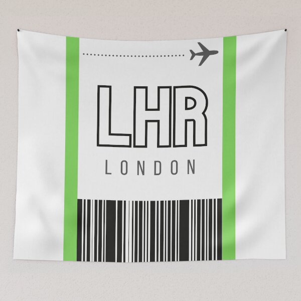 Item preview, LHR - Heathrow London Airport Tag designed and sold by GirlWander12.