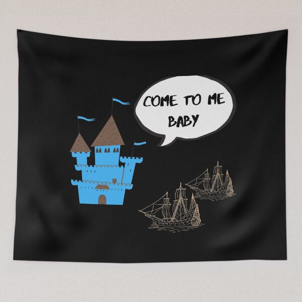 Item preview, Castle vs Ships | Age of Empires  designed and sold by TheShahinDesign.