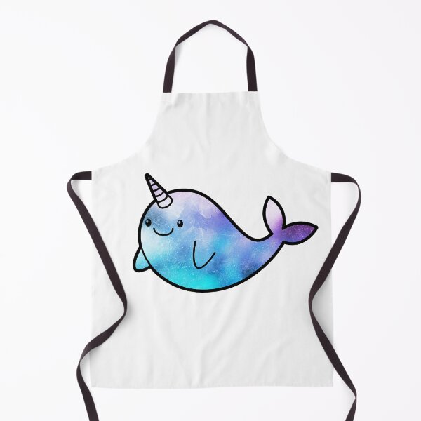 Item preview, Cute Narwhal Kids Blue Purple and White Rainbow Sky Colors designed and sold by Matt Ballinger.