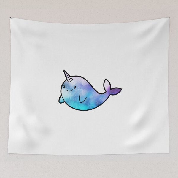 Item preview, Lindos niños narvales con colores del cielo arcoíris azul, morado y blanco designed and sold by Matt Ballinger.