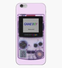 Gameboy Color Translucent Purple iPhone Case