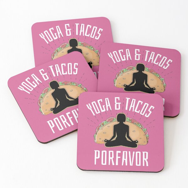 Item preview, Funny Yoga & Tacos Porfavor! designed and sold by LeGND.