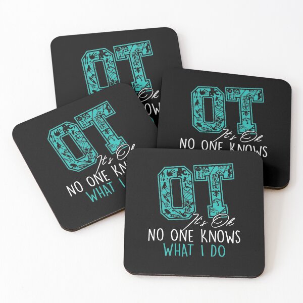 Item preview, Occupational Therapy Therapist - OT It's OK No One Knows designed and sold by Dressed For  Duty.