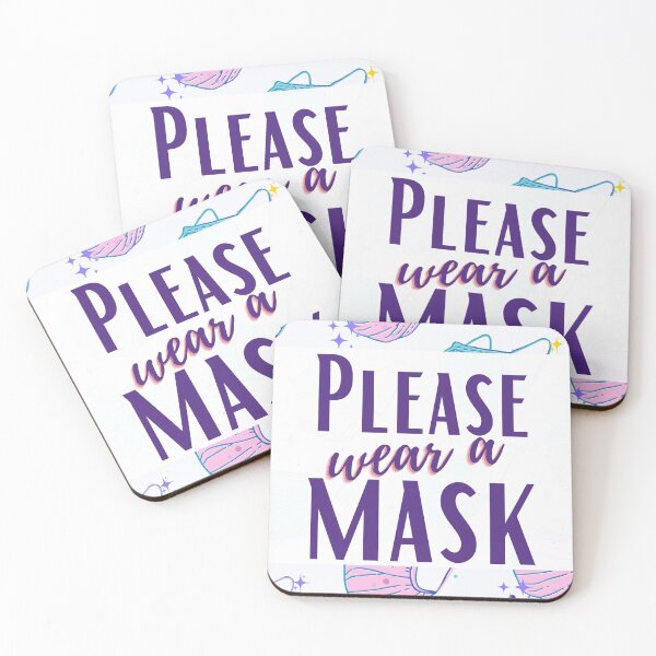 Item preview, Please Wear A Mask - Print designed and sold by BeeBuzzed.