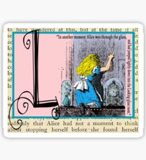 Alice in Wonderland and Through the Looking Glass Alphabet L Sticker
