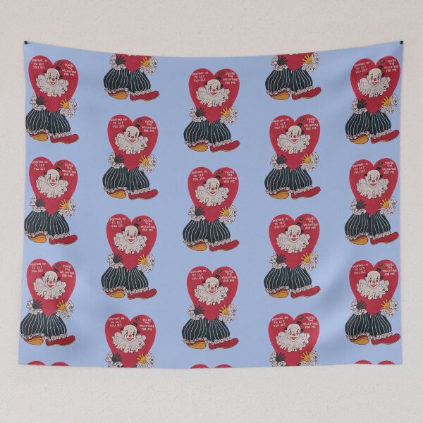 Item preview, Vintage Clown Valentine designed and sold by gizmo60445.