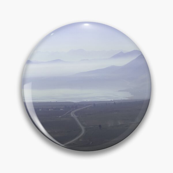 Item preview, road with foggy sky and mountains scenic in California designed and sold by Mrvell.