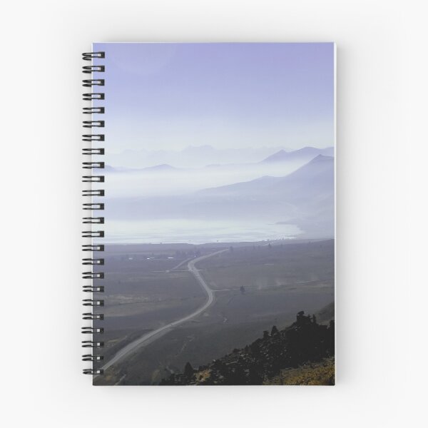 Item preview, road with foggy sky and mountains scenic in California designed and sold by Mrvell.