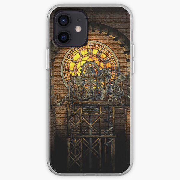 Inner Workings (Vintage Steampunk Clock) iPhone Soft Case